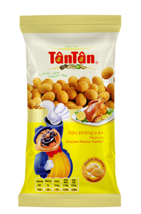 Cacahuètes enrobées au goût de poulet, collation croustillante avec assaisonnement savoureux, idéale pour les rayons de vente au détail et les distributeurs automatiques - Product Image 5