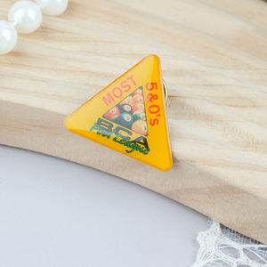 Pin <span class=keywords><strong>de</strong></span> Solapa con Impresión UV y Resina Epoxi, Precio <span class=keywords><strong>de</strong></span> Mayoreo, Pines Promocionales Económicos <span class=keywords><strong>para</strong></span> Actividades Estudiantiles - Product Image 5