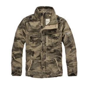 Veste en jean personnalisée avec poches, veste en jean avec logo brodé, veste en jean à séchage rapide pour homme, impression camo de haute qualité à bas prix - Product Image 1