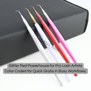 Durable Stainless Steel Eyelash <b>Separator</b> Fine Tip <b>Lash</b> Isolation Tool Ergonomic Design for <b>Lash</b> Extension Application - Product Image 5