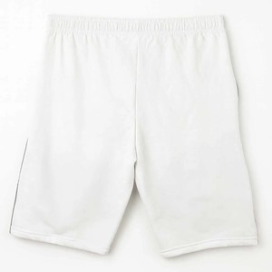 Custom Poly/Cotton Terry Shorts Drawstring Elastic Waist White Black Gray Color Panelled Casual Sporty Style Breathable <b>GYM</b> - Product Image 4
