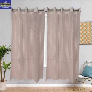 Luxury Printed Floral Polyester Window Curtain 122 X 152 CM Blackout Grommet Ready-Made for Home & Hotel Use - Product Image 5