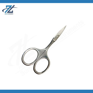 Professional Spring Action Cuticle Scissors Extra Sharp Micro Straight Blade Stainless Steel Durable Manicure <b>Nail</b> Art Trimming - Product Image 4
