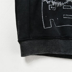 Sudadera con capucha estampada City Of Dreams para hombre, de algodón negro, estilo francés, corte regular, ropa informal de otoño - Product Image 3