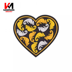 แผ่นโลโก้ยางพีวีซีแบบนูน 3 มิติ คุณภาพสูง สำหรับการสร้างแบรนด์และการใช้งานเพื่อการส่งเสริมการขาย - Product Image 2