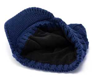 HIGH QUALITY Knitted Beanie Hat Solid Color <b>Winter</b> <b>Cap</b> Casual Style 56-58CM Hand Made Acrylic Warm Hat - Product Image 2