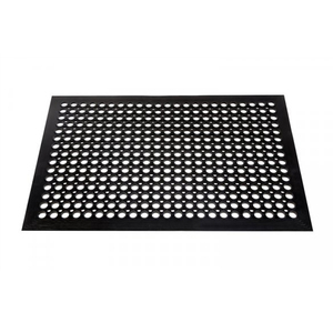 Tapis de sol en caoutchouc perforé antidérapant de haute qualité pour cuisine commerciale, avec trous, tapis de sol - Product Image 4