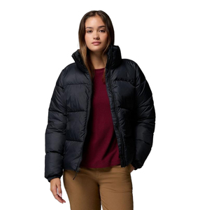 <b>Women</b> Modern Puffer <b>Coat</b> 315 GSM Nylon Quilted Insulated Winter Jacket Water Resistant <b>Lightweight</b> Warm Casual Urban OEM Private - Product Image 3