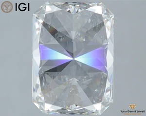 Diamante Cultivado en Laboratorio CVD, Corte Radiante, 2.00 Quilates, Claridad VS1, Color F, Certificado IGI, para Anillo de Bodas - Product Image 4