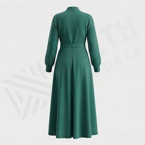 Ropa al por Mayor para Mujer, Ropa Tradicional Musulmana, Moda Modesta para Damas, Pañuelo, Vestido Islámico, Abaya Bordada, Tallas Grandes, Nuevo - Product Image 2