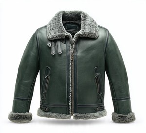Champ King VESTE EN CUIR ET POILS DE HAUTE QUALITÉ PREMIUM - Product Image 1