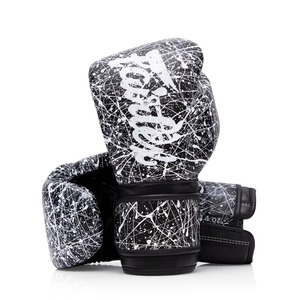 ถุงมือชกมวย Fairtex แบบปรับได้ พิมพ์ลายดิจิตอลตามสั่ง OEM พร้อมสายรัดปรับระดับได้ จับกระชับมือ ใช้งานสะดวก - Product Image 1