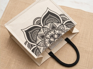 Handmade Jute Return <b>Gift</b> <b>Bag</b> with Durable Handles Eco Friendly Party Favor Wedding <b>Gift</b> Packaging Tote <b>Bag</b> - Product Image 3