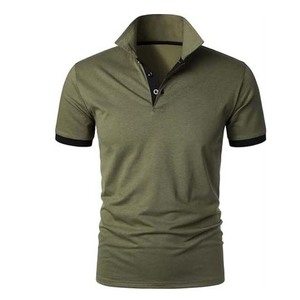 Último Diseño, Nuevo Estilo de Moda, Ropa para Hombre, Camisetas Polo de Algodón para Hombre, Talla Grande, Manga Corta, Ropa Casual de Calle para Verano - Product Image 1