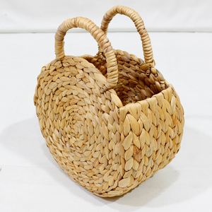 Bolsos de mano de mujer de fábrica de Artex Dong Thap, bolso de mano de paja de cuero tejido hecho a mano, bolso de mano informal de algas marinas de Vietnam - Product Image 6