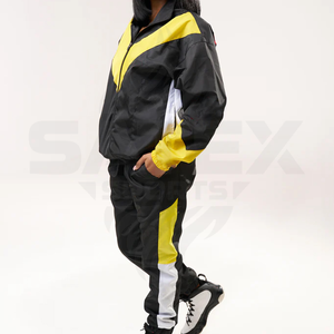 Nylon Windbreaker Blank Wind Breaker Nylon <b>Jacket</b> Tracksuit Jogger <b>Track</b> Suit Zip up Windbreaker Set <b>For</b> <b>Men</b> - Product Image 1