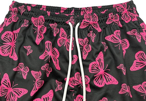 2026 100% Polyester Basketball Shorts Custom Brand Double-<b>Layer</b> Sublimation Printed Solid Quick Dry Breathable Sports Shorts - Product Image 5