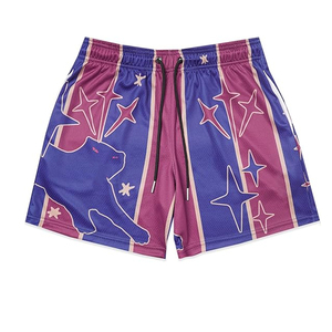 กางเกงขาสั้นคาร์โก้ทรงหลวมสไตล์สตรีทแวร์สำหรับผู้ชาย คอลเลคชั่นซัมเมอร์ 2026 ลายดอกซากุระ ผลิตจากผ้าแคนวาสหนาเป็นมิตรต่อสิ่งแวดล้อม พร้อมเชือกผูกเอว - Product Image 6