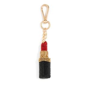 Porte-clés élégant fait main avec broderie et perles pour sacs à main, clés et accessoires quotidiens stylés - Product Image 3