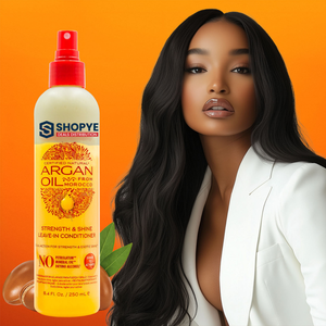 Professional Moroccan Argan Oil Leave-In <b>Conditioner</b> Hot Sale Hair Repair Frizz Control for All Hair Types <b>Coconut</b> Oil Spray - Product Image 4