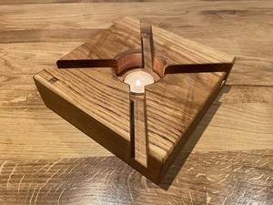 Decorative Wooden <b>Tea</b> <b>Light</b> Stand for Wedding Centerpieces - Product Image 1