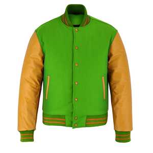 Vestes d'hiver en cuir, vestes en cuir tendance, design élégant, faible MOQ, veste varsity respirante pour la vente en ligne - Product Image 1