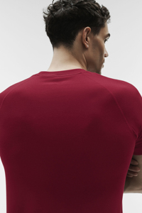 T-shirt en coton uni pour homme, col rond, manches courtes, décontracté, basique, respirant, doux, vêtement tendance - Product Image 3