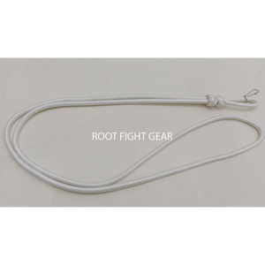 สายคล้องไหล่ทำมือจากผ้าฝ้ายสีขาว พร้อมสายคล้องแบบเชือกถักสีขาวคุณภาพสูง - Product Image 1