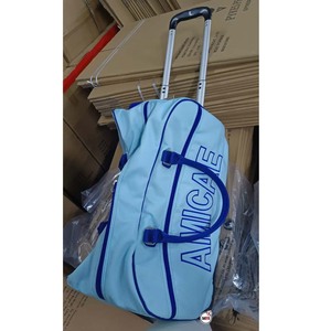 Amicae Custom Embroidered Polyester Duffel Bag Soft Handle Zipper Closure Casual Sports Unisex 20-37L Capacity with Customize - Product Image 3