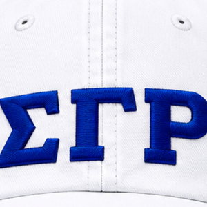 Gorra de Béisbol Personalizada con Logotipo Griego Bordado de la Hermandad Femenina Sigma Gamma Rho, Ajustable, de Algodón, Informal, para Exteriores, Venta al Por Mayor - Product Image 6