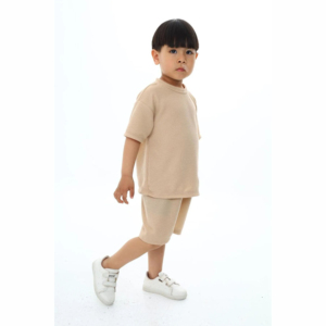 Conjuntos de Ropa para Niños 100% Algodón, Ropa de Verano para Bebés y Niños Pequeños, Camiseta de Manga Corta con Pantalones Cortos, Conjunto de Dos Piezas para Niños de 1 a 12 Años - Product Image 5