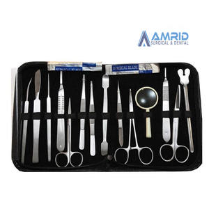 Kit de Instrumentos Quirúrgicos Dentales para Cirugía Oral y Uso Ortodóntico, Manual, Reutilizable, de Acero Inoxidable, por Amrid Surgical - Product Image 1