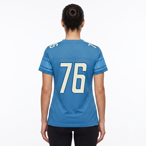 เสื้อฟุตบอลตาข่ายแขนสั้นคอวีสำหรับผู้หญิง ชุดกีฬา เสื้อเจอร์ซีย์ผู้หญิง แห้งเร็ว ผู้ผลิตเสื้อฟุตบอล - Product Image 2