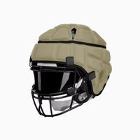 Nouvel Arrivage Housse de Casque de Moto Portable Légère en ABS/EVA Antidérapante Respirante Résistante aux Chocs, Casquette de Scrum de Football Souple