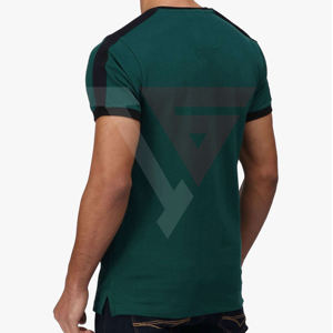 Camisetas Personalizadas de Alta Calidad para Hombre, Verano, Ecológicas, Transpirables, de Secado Rápido, Manga Corta, Tejido de Felpa, Lisas, Casuales - Product Image 4