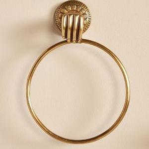 Ornate Design <b>Towel</b> Holder for Bathroom Elegant Stylish Luxury High End <b>Towel</b> Holder <b>Rack</b> Brass Aluminum Stylish Organizer - Product Image 4