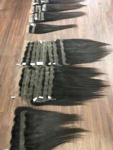 Extensiones de cabello humano Pre-arrancado HD para cierre Cabello Remy vietnamita 100% Raw Loose Deep Wave - Product Image 5