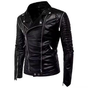 2026 Oem Service <b>Leather</b> <b>Jackets</b> <b>Men</b> Black Color <b>Men</b> <b>Leather</b> <b>Jacket</b> Full Sleeve Product <b>Leather</b> <b>Jacket</b> For <b>Men</b> - Product Image 3