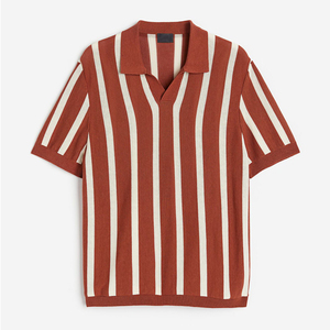 Chemises de golf pour hommes 100 % coton, logo brodé, polos à manches courtes unis, prix bas, polos pour hommes - Product Image 6