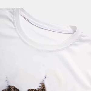 Camiseta Deportiva para Hombre OEM ODM, Camiseta de Poliéster de Secado Rápido, Camisetas con Logotipo Personalizado por Sublimación, Camisetas Deportivas Unisex para Gimnasio - Product Image 3