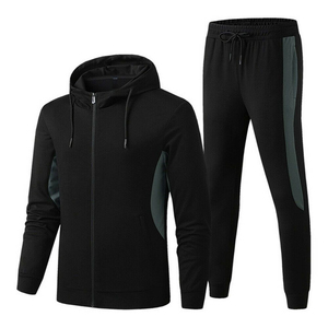 Conjuntos Deportivos de Corte Regular, Ropa Deportiva Personalizada con Cremallera y Pantalones - Product Image 2