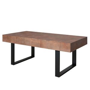 Tavolino da Caffè in Legno Rustico Industriale Fatto a Mano 47.2*23.5x18" Tavolo in Legno Unico e Elegante - Product Image 5