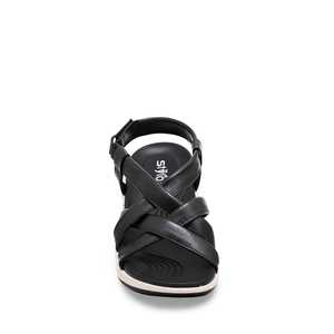 Sandalia Tacón Formal Negro PU0305 - Product Image 1