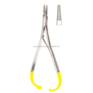 HOT-SALE WARSAW T/c Tip Mathieu Needle Holder Stainless Steel Suture Surgical Instrument | needle holder - Product Image 1