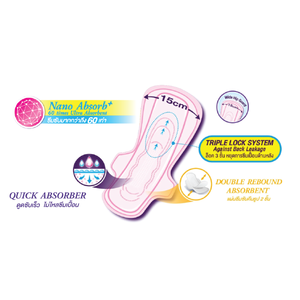 Toallas Sanitarias de Algodón Sanita Soft & Fit Relax Night 35 cm - Product Image 5