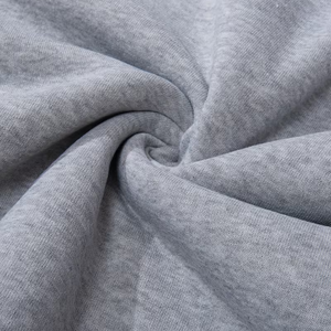 Sudadera con Capucha Unisex Extra Grande, Color Gris Sólido, 100% Algodón, Felpa Francesa, Corte Casual, Ropa de Invierno, Impresión Digital - Product Image 5