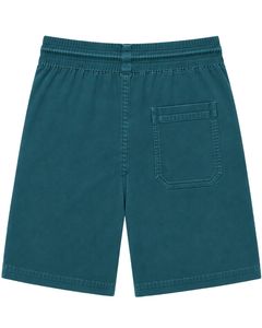 Pantalones Cortos Bermuda Casuales para Hombre en Azul Turquesa Personalizados, Pantalones Cortos de Playa con Cordón Ajustable, Ligeros, de Corte Relajado, Mezcla de Algodón - Product Image 2