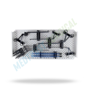 Ensemble d'instruments microchirurgicaux de niveau 1, taille standard, kit d'instruments chirurgicaux pour la neurochirurgie, pour la chirurgie de la colonne vertébrale, utilisation de précision - Product Image 4