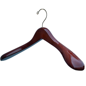 Awesome and Simple Design <b>Dark</b> Walnut <b>Wood</b> Clothes Hanger with Highly Polished Handcrafted work - Product Image 1