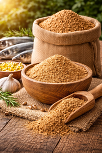 Farine de poisson biologique riche en protéines - 55-65% de farine de poisson pure pour additifs alimentaires pour porcs et animaux, origine Tamil Nadu - Product Image 2